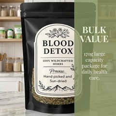 blood detox tea Jamalca, with Lotus Flower Flagweed, Cinnamon,Free Shipping