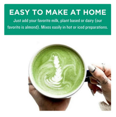 Jade Leaf Matcha, Organic Japanese Matcha Latte Mix, Powdered Tea, 3.5 Oz