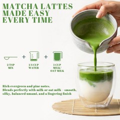 Premium Japanese Ceremonial Matcha Green Tea Powder,Uji Matcha for Drinking a…