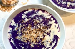 Karma Kitchen UBE Japanese Barista-Style Matcha Latte With Oat Milk Vegan 7.5oz