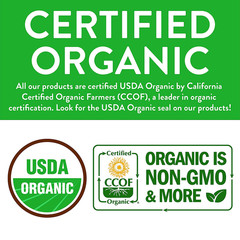 FGO Organic Gunpowder Green Loose Leaf Tea, Whole Leaf Bulk Resealable Bag, 16oz
