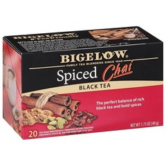 Tea Spiced Chai Bags 1.73 Ounces Pack of 6 Gourmet Grocery