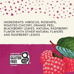 Delicious Raspberry Zinger Herbal Tea – 20 Tea Bags, Naturally Caffeine Free