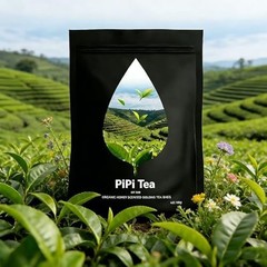 2PACK PiPi Tea Organic Oolong Tea Bags – Premium Whole Leaf, 20 Bags (4g Each)