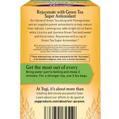 Yogi Tea – Green Tea Super Antioxidant (4 Pack) Caffeine – 64 Organic Tea Bags