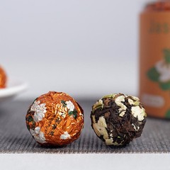 120g High-quality Yunnan Jasmine Pu’er Tea Rich Aroma Canned Tea Bulk Longzhu