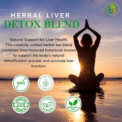 Higasan #1 Liver Detox Tea – Boldo, Diente de León, Curcuma & Cardo Mariano TEA