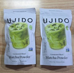 Ujido Ceremonial Blend Matcha Green Tea Powder 4 oz – FRESH LOT OF 2 BAGS!!