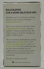 TAZO Organic Green Tea, Green Ginger, Caffeinated Tea, 32 Total Bags BB05/2027