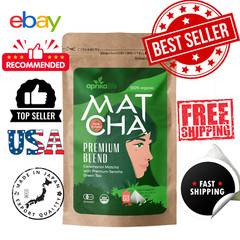 Matcha Green Tea, 60 bags, 100% Pure Japanese Tea, USA seller, 0 sugar
