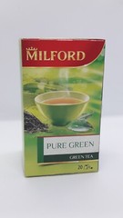 2 x Milford Pure Green Tea 20×1,75g Each Buyer Get a GIFT!No shipping to USA