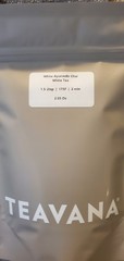 🌸🤍 NEW! RARE! 2 OZ TEAVANA WHITE AYURVEDIC CHAI LOOSE TEA SEALED GRAY BAG 🤍🌸