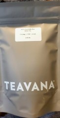 🌸🤍 NEW! RARE! 2 OZ TEAVANA WHITE AYURVEDIC CHAI LOOSE TEA SEALED GRAY BAG 🤍🌸