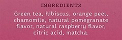 Stash Tea Pomegranate Raspberry & Matcha Green Tea – Caffeinated, Non-Gmo