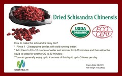 Nature Organic Schisandra Berries Dried Loose Bulk Herbs Schisandra Chinensis…