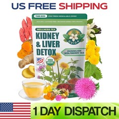 Premium Liver Detox Tea Natural Kidney Health Tea Dandelion Wolfberry Herbal Tea