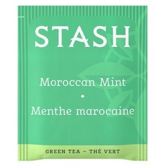 2 PACK MOROCCAN MINT TEA 30 Bags Non-GMO Kosher CAFFEINE FREE STASH