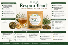 Herbal Lung Loose Tea – Mucus Cleanse Respiratory & Breathing Support 1/3.5 oz