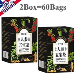 30pcs Ginseng Six Treasure tea , Kidney Tea ,Liver Tea , Red Date Kidney Health