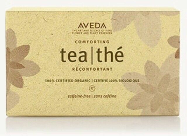 Aveda Comforting Herbal Tea Tisane Caffeine-Free Organic 20 Sachets Bags SEALED