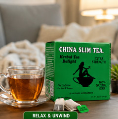 China Slim Herbal Tea Extra Strength Delight 36 Tea Bags Exp:2029