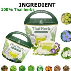 8X Thai Herbal Tea Extracted 10 Types Relax Fressh Body Health Good No Sugar 10