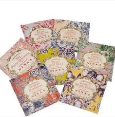 Nina’s Paris, Nina’s Paris Custom Hat Box Gift Set of 8 Tea Varieties, 40 Bags