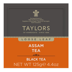 Pure Assam Black Tea, Loose Leaf, 4.41 Ounce Carton (Pack of 1), Full-bodied, Sa