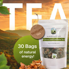 Chicory & Gardenia Herbal Tea – 30 Tea Bags (150g)