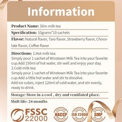 Weight Loss Belly Fat Burning Slim Milk Tea Original Tea 100g Detox Tea