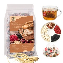 American Ginseng Five Treasures Tea, Kidney Tea Formula with Organic…
