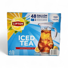 Lipton Iced Tea, Gallon Size Tea Bags – 48 Count