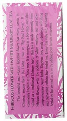 Triple Leaf Tea Hibiscus With White Mulberry 20 Bags Herbal 1.34 Oz 3 Pack
