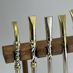 Bombillos de Alpaca para Yerba Mate (per Unit)