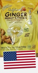 Ginger Honey Crystal Packets 30 ct by Prince Of Peace 540g