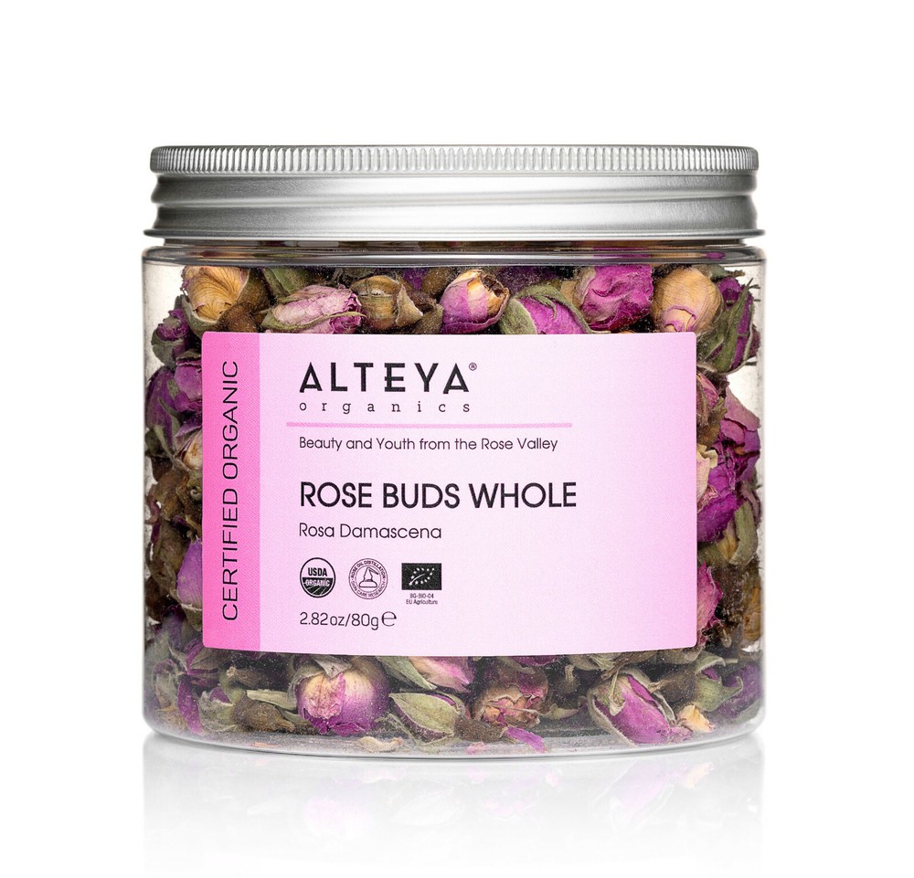 Alteya Organics USDA Organic Rose Bud Tea – 2.82oz./80g.