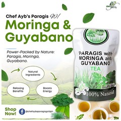 Chef Ayb’s Paragis with Moringa and Guyabano Tea (20 Tea bags)