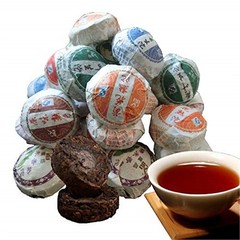 Natural Organic Ripe Pu-erh Tea Mini Tuo Cha 10Pcs 50g Energy Detox Herbal Tea