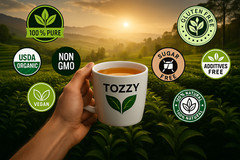 Organic Turmeric, Ginger & Cinnamon – 100 Tea Bags | Plant-Based Pyramid Tea Bag