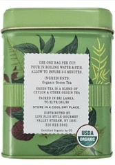 The Secret Garden Organic Green Tea 59 Bags NWT 100g NOT 75g USDA Organic