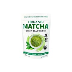 USDA Certified Organic Matcha Green Tea Powder, 1 LB Bag