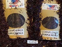 Cornflower Petals, White, Red, Purple, Blue European Natural 1-16 oz. Free Ship.