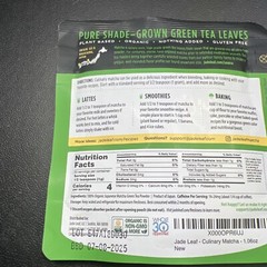 2x Jade Leaf Organic Matcha Green Tea Powder Japanese Origin Premium 1.06oz