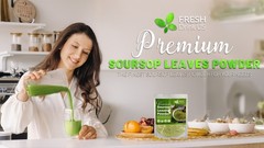 100% Pure Soursop Leaf Powder 4.5oz – Natural Graviola for Tea, Baking, Vegan, N