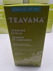 6x Teavana Jasmine Citrus Green Tea 24ct. Filterbags Best Before:11/26/25