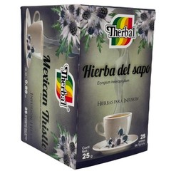 Te Hierba del Sapo Therbal Mexican Thistle Tea 25 Bags 0.03 oz Made In Mexico