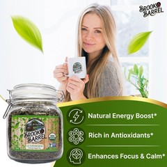 Experience Premium Quality with Brook & Barrel USDA Organic Gunpowder Green Tea