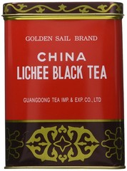 Golden Sail Brand China Lichee Black Tea (1 Lb)