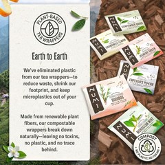 Numi Organic Tea White Rose, 16 Count Box of Tea Bags (Pack of Grocery