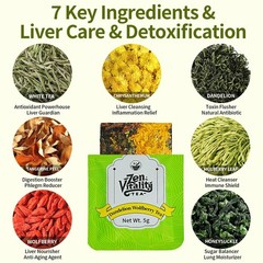 ® Organic Dandelion Wolfberry Tea For Diabetics Supports Healthy Blood Sugar,…